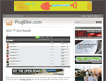 Tablet Screenshot of plugbike.com